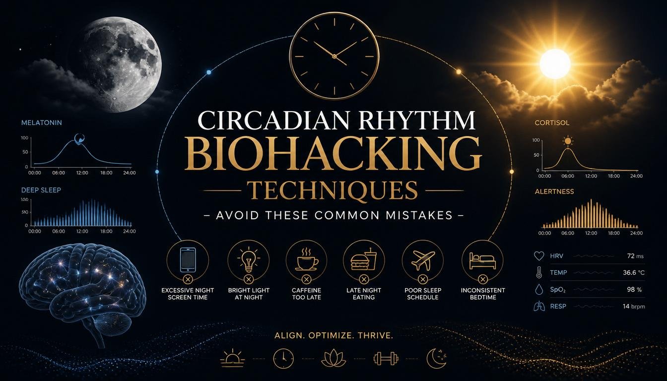 Circadian Rhythm Biohacking Techniques | Avoid These Common Mistakes